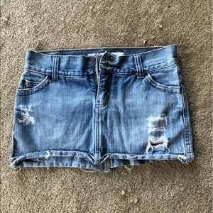 Denim skirt